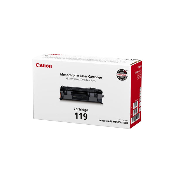 Canon CRG-119 Black Toner Cartridge (3479B001AA) - Brand New