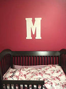 23 in. Letter R Unfinished Vintage Monogram Wood Letter - Like New