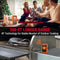THERMOPRO TP20 500FT WIRELESS MEAT THERMOMETER DUAL MEAT PROBE - ORANGE - Like New