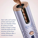 CONAIR UNBOUND CORDLESS AUTO CURLER RECHARGEABLE AUTO CURLER FOR CURLS WAVE - Like New