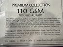 SOUTHSHORE FINE LINENS DUVET COVER SET FULL/QUEEN - GRAY/WHITE - Like New