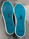 BLOWFISH MALIBU WOMENS FLOWER CANVAS UPPER FOAMED INSOLE - SIZE: 9 - GRAY GYPSY - Like New