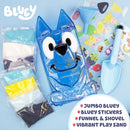 HORIZON GROUP USA BLUEY JUMBO SAND ART, REUSABLE BLUEY TOYS - BLUE - Brand New
