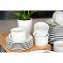 10 STRAWBERRY STREET ROUND 45-PIECE DINNERWARE SET - WHITE - Like New
