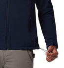 WM6044 COLUMBIA MEN SOFTSHELL JACKET NAVY SIZE S - Brand New