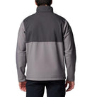 WM6044-024 COLUMBIA MEN'S ASCENDER SOFTSHELL JACKET CITY-GRAY SHARK SIZE S - Like New