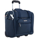 TPRC 15" Smart Underseat Carry-On Luggage with USB Charging Port, Navy Blue - Brand New