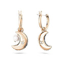 SWAROVSKI LUNA CRYSTAL JEWELRY COLLECTION, SET OF 2 - DROP EARRINGS - BLUE - Like New