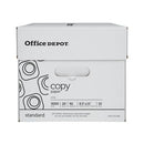Office Depot 8 1/2 x 11 Copy Paper 20 Lb 500 Sheets Case Of 10 Reams White - Brand New