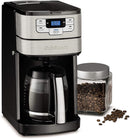 Cuisinart DGB-400 Automatic Grind Brew 12 Cup 1-4 Cup - Black/Stainless Steel Like New