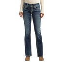 SILVER JEANS WOMEN'S SUKI MID RISE CURVY BOOTCUT JEANS WOMEN 34X32 INDIGO - Like New