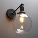 PERMO Industrial Vintage Slope Pole Wall Mount Vintage Light - Black - Brand New