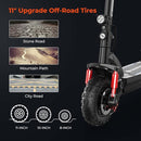 isinwheel GT2 800W Off Road Electric Scooter With Seat - BLACK - Like New
