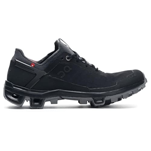 34.99613 ON MEN'S CLOUDVENTURE PEAK TEXTILE, ROCK BLACK, SIZE 9 Like New