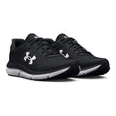UNDER ARMOUR WOMEN'S CHARGED ASSERT 10 RUN SHOE SIZE WOMEN 7 BLACK/WHITE - Like New