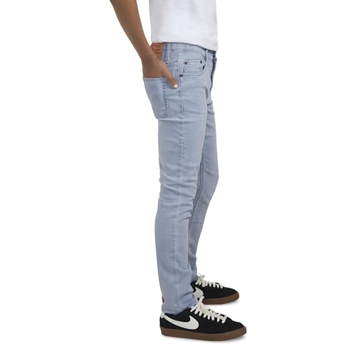 LEVI'S BOYS 512 SKINNY TAPER FIT PERFORM JEANS SIZE 12 26X27 MAKE ME - Brand New