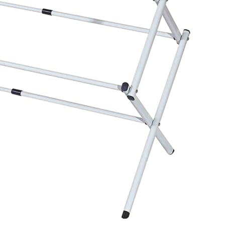 HOME BASICS 3 TIER EXPANDABLE CLOTHES DRYER - SILVER - Brand New