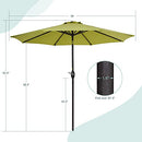 MISSBRELLA Bonosuki 9ft Patio Umbrella Outdoor Umbrella 8 Ribs - Lemon - Brand New