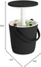 Keter Go Bar 4.2 Gallon Beer Wine Cooler Handle Pop Up Outdoor - Graphite Like New