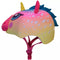 RASKULLZ SUPER RAINBOWCORN CHILD BIKE HELMET - SIZE 50-54CM - MULTI - Like New