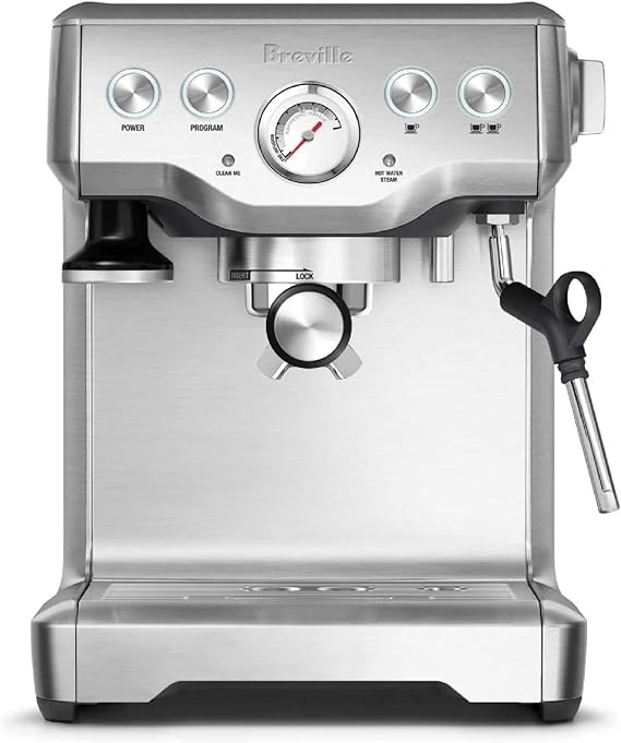 Breville Infuser Espresso Machine 61oz Brushed BES840XL - - Scratch & Dent