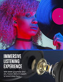 Cystereo Wireless Earbuds, Fusion Bluetooth 5.0 Earbuds, in-Ear Headphones - Like New