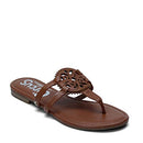 CIRCUS NY BY SAM EDELMAN WOMEN'S CANYON FLAT SANDAL SIZE 7.5 - SADDLE - Like New