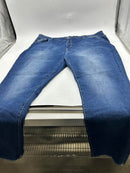 THE SLIVER STRAWBERRY JUDY BLUE MID RISE JEANS - SIZE: WOMEN 24W - BLUE - Like New