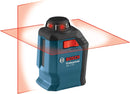 Bosch 65 ft. Self Leveling 360 Degree Horizontal Cross Line Laser Level - Blue Like New