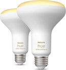 Philips Hue White Ambiance BR30 LED Smart Bulbs Bluetooth 578138 - White - Like New