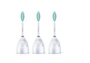 Philips Sonicare E-Series Replacement Toothbrush Heads 3 Pack HX7023/64 - White Like New