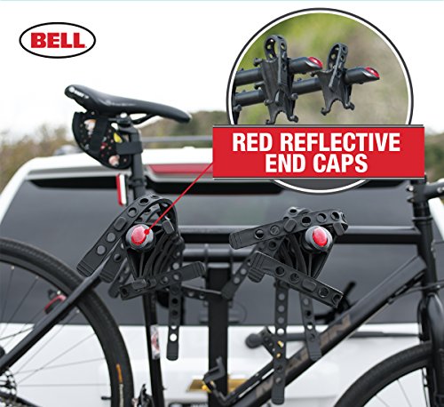BELL HITCHBIKER 450 4-BIKE HITCH RACK WITH STABILITY, 7122302 - BLACK - Brand New