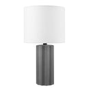 Globe Electric 91002772 Doris 20" Tall Buffet Table Lamp - Dark Gray - Brand New