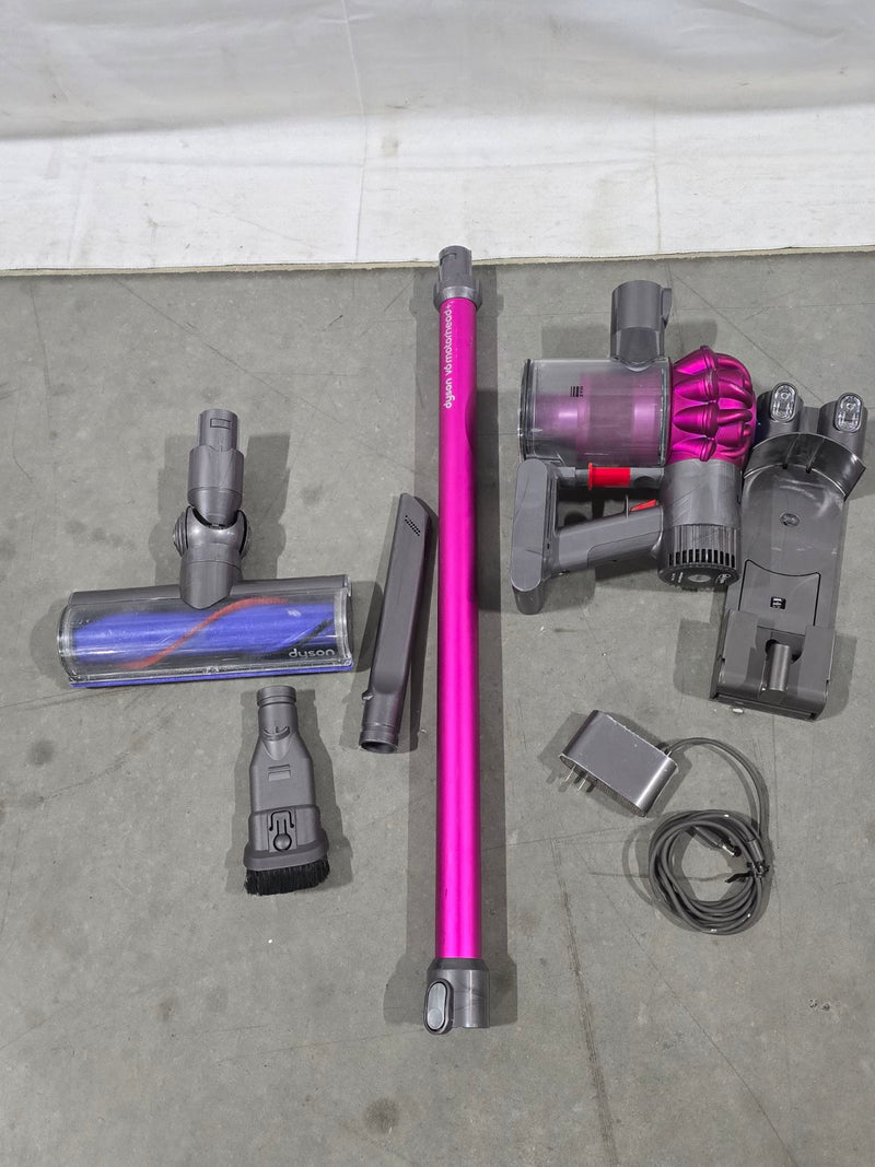 DYSON V6 MOTORHEAD+ HANDHELD CORDLESS VACUUM CLEANER - PURPLE - Like New