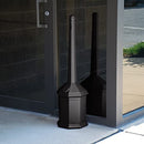 COMMERICAL ZONE 710301 SMOKER’S OUTPOST SITE SAVER CIGARETTE RECEPTACLE - BLACK - Like New