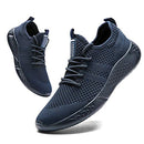 Damyuan Men's Athletic Shoes Lightweight Gym Mesh Trail Running Shoes Black 8.5 - Brand New