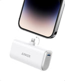 ANKER NANO PORTABLE CHARGER IPHONE BUILT-IN MFI CERTIFIED LIGHTNING 5,000MAH Like New