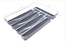 OBA METHOD ORGANIZED DRAWER – UTENSIL TRAY - GRAY/CLEAR - Like New