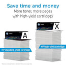 HP 206A BLACK TONER CARTRIDGE WORKS WITH M255 M282 M283 SERIES W2110A BLACK - Brand New