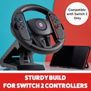NUMSKULL OFFICIAL JOY-CON STEERING WHEEL TABLE ATTACHMENT FOR SWITCH 2 - BLACK - Like New