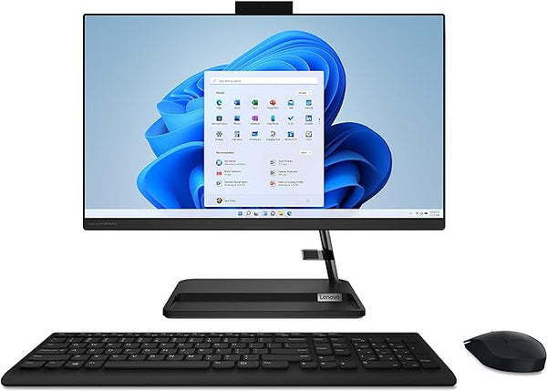 Lenovo IdeaCentre 3 AIO 21.5" FHD I3-1220P 8GB 256GB SSD F0GG0013US - Black - Like New