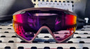 OAKLEY WIND JACKET 2.0 9418-2945 SUNGLASSES. MATTE GRENACHE W/ PRIZM ROAD - Like New