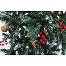WJCWHH 6.9ft Pre-Decorated Premium Artificial Christmas Tree - Scratch & Dent