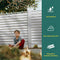 Elevens 48" W X 48" H Outdoor Privacy Fence Panels for Air Conditioner/Trash Can - Like New
