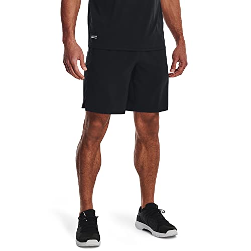 UNDER ARMOUR MEN'S TACTICAL ACADEMY 9" SHORT, (001) BLACK, LARGE - Brand New