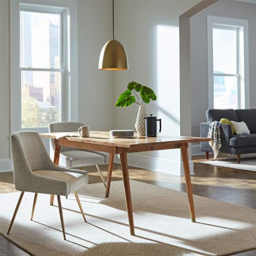 RIVET AMAZON BRAND RIVET MODERN GEOMETRIC PATTERN VASE, 12.25"H - WHITE - Like New