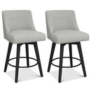 CARTERCHAIRR COUNTER HEIGHT BAR STOOLS FABRIC UPHOLSTERED MODERN COUNTER STOLLS - Like New