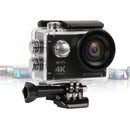 KOCASO 4K ULTRA HD 170° ULTRA WIDE-ANGLE LENS ACTION 2" LCD DISPLAY - BLACK - Like New