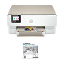 HP ENVY INSPIRE 7255E ALL-IN-ONE PRINTER W/HP BONUS 6 MONTHS INSTANT INK - WHT - Like New