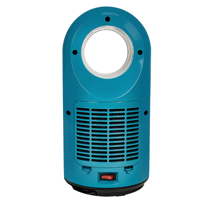 LivePure Turbine Vortex Auto-Duster Heater LP2000HTR - BLUE Like New